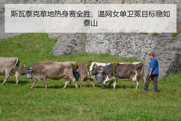 斯瓦泰克草地热身赛全胜，温网女单卫冕目标稳如泰山